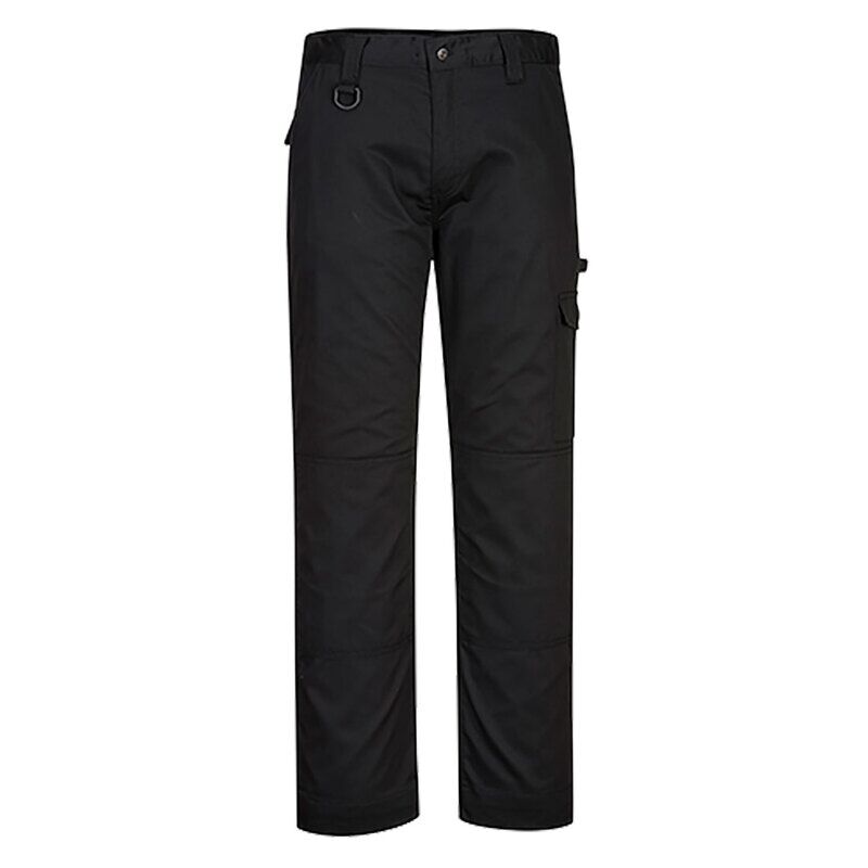 Portwest Super Work Trousers (Black / 34 / Regular Fit)
