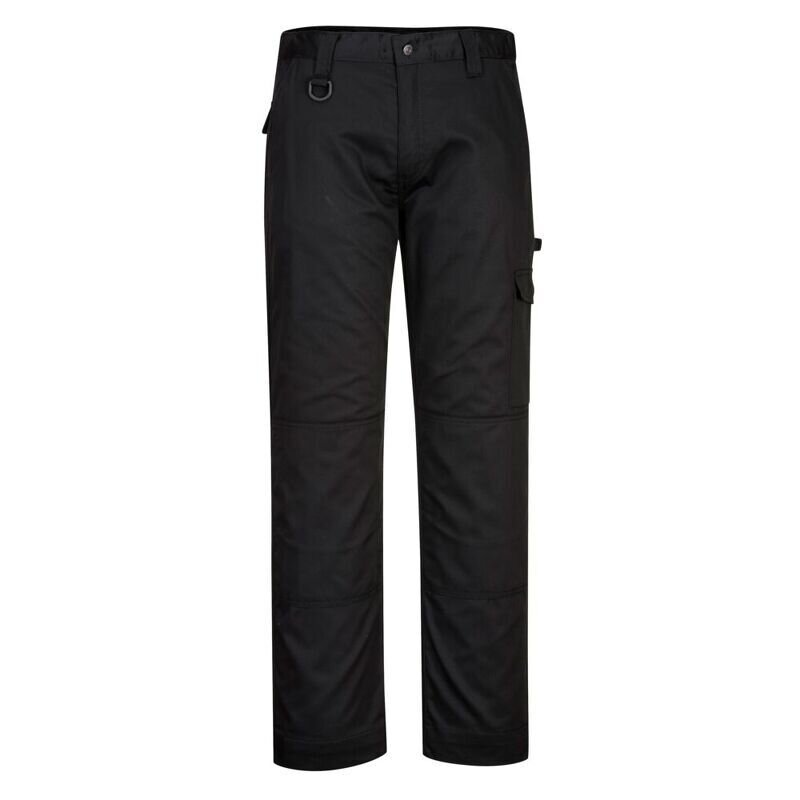 Portwest Super Work Trousers (Black Short / 30/ Short Fit)