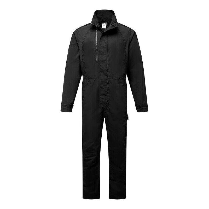 Portwest WX2 Eco Stretch Coverall (Black / XXXL / Regular Fit)