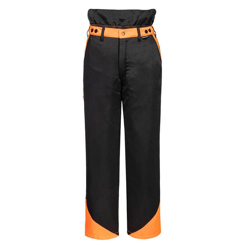 Portwest Oak Chainsaw Trousers (Black / S / Regular Fit)