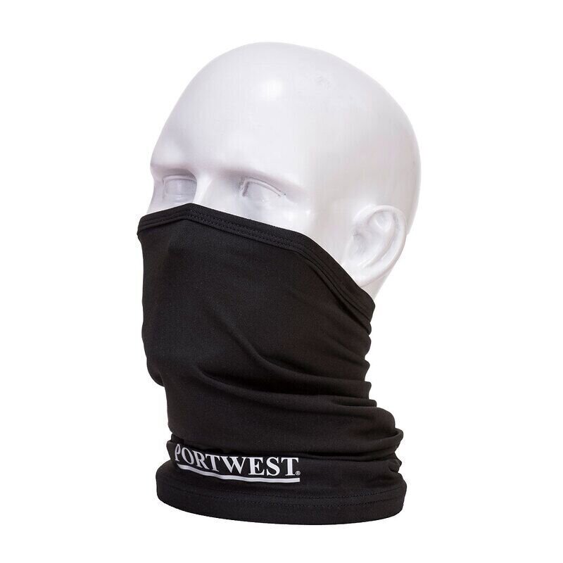 Portwest Anti-Microbial Multiway Scarf (Black / R)