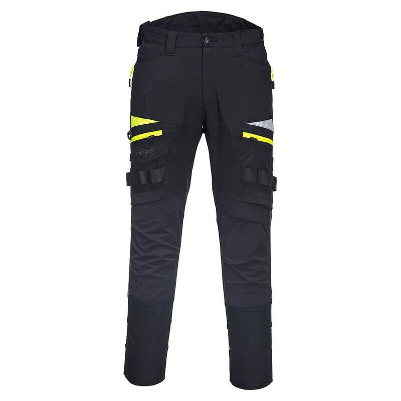 Portwest DX4 Work Trousers (Black Short / 36/ Short Fit)