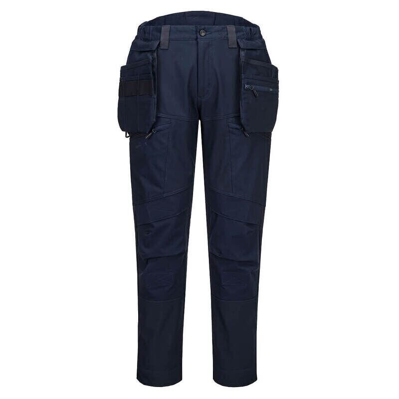 Portwest DX4 Softshell Holster Trousers (3L) (All Navy / 42 / Regular Fit)
