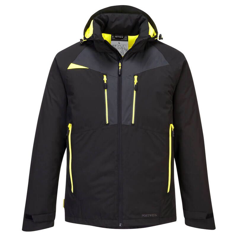 Portwest DX4 Winter Jacket (Black / S / Regular Fit)