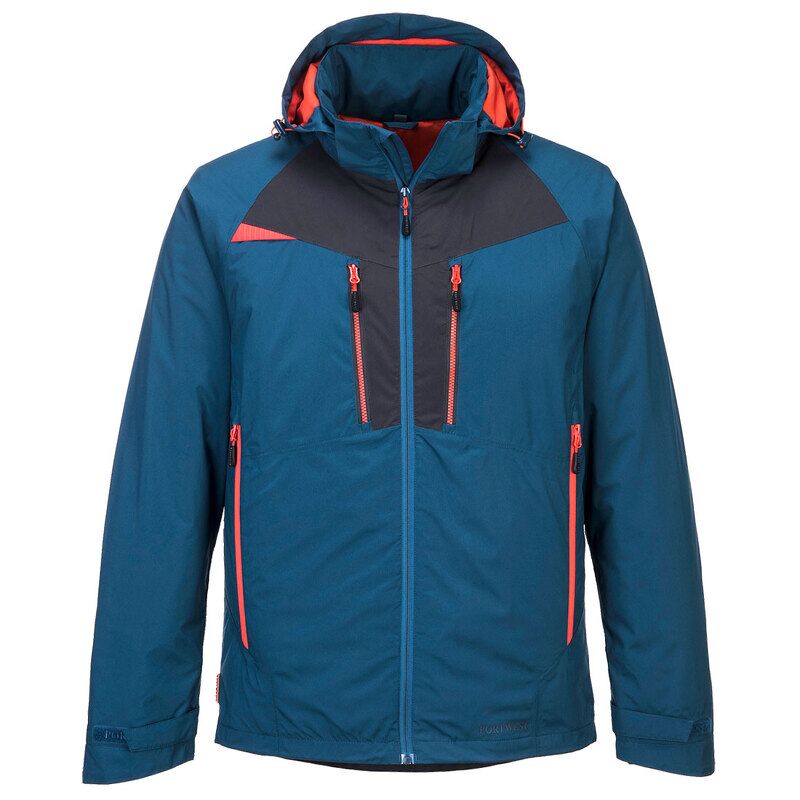 Portwest DX4 Winter Jacket (Metro Blue / L / Regular Fit)