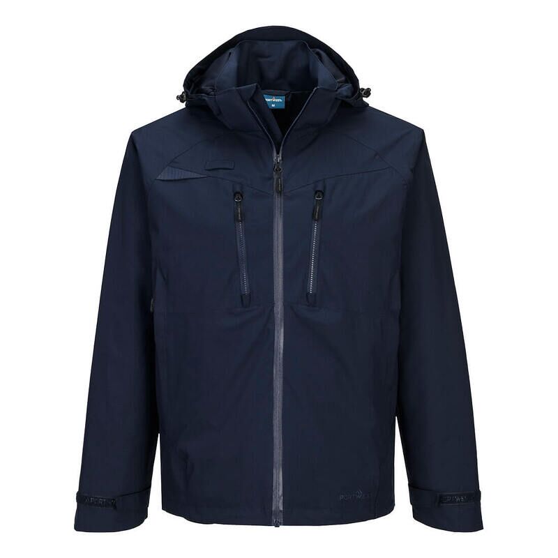 Portwest DX4 Rain Jacket (All Navy / XXXL / Regular Fit)