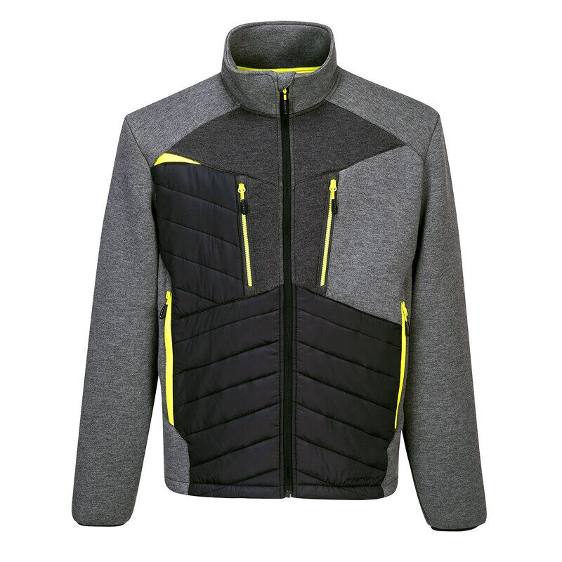 Portwest DX4 Hybrid Baffle Jacket (Metal Grey / XXXL / Regular Fit)