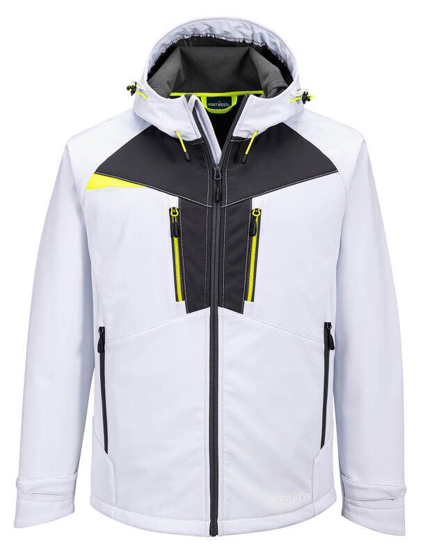 Portwest DX4 Softshell Jacket (3 Layers) (White / XL / Regular Fit)