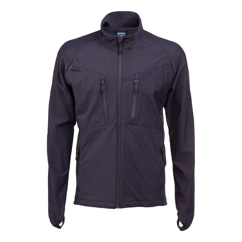 Portwest DX4 Zip Lightweight Mid Layer (All Navy / M / R)