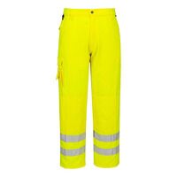 Portwest Hi-Vis Work Trousers (Yellow / XL / Regular Fit)