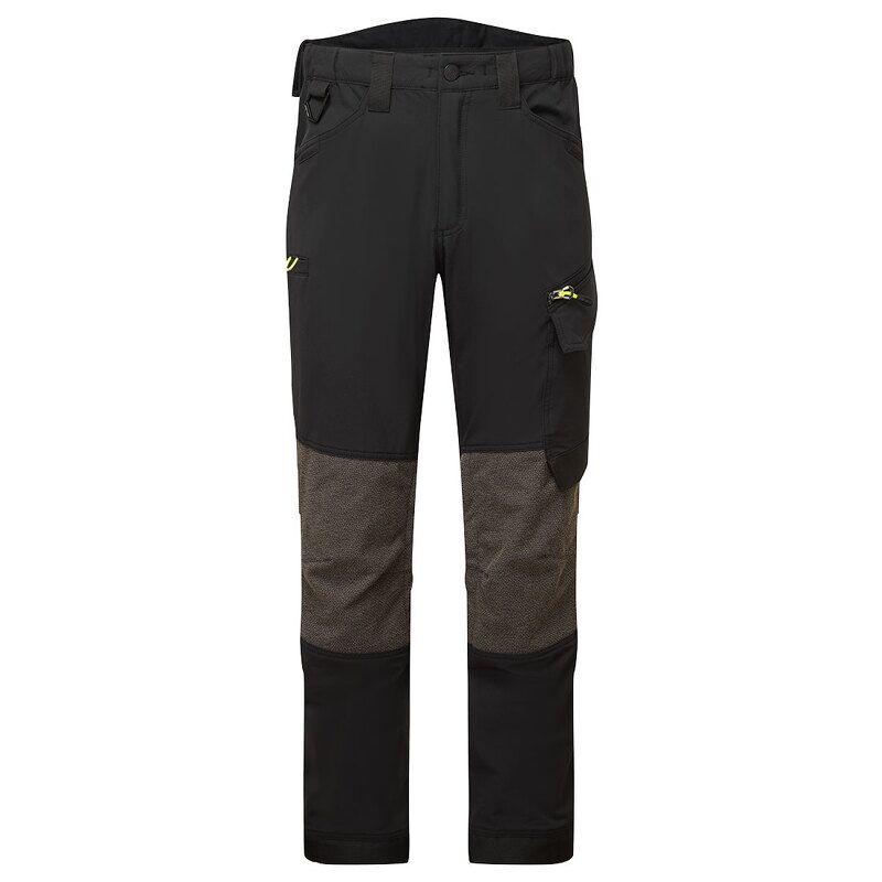 Portwest EV4 Stretch Work Trousers (Black / 48 / Tall Fit)