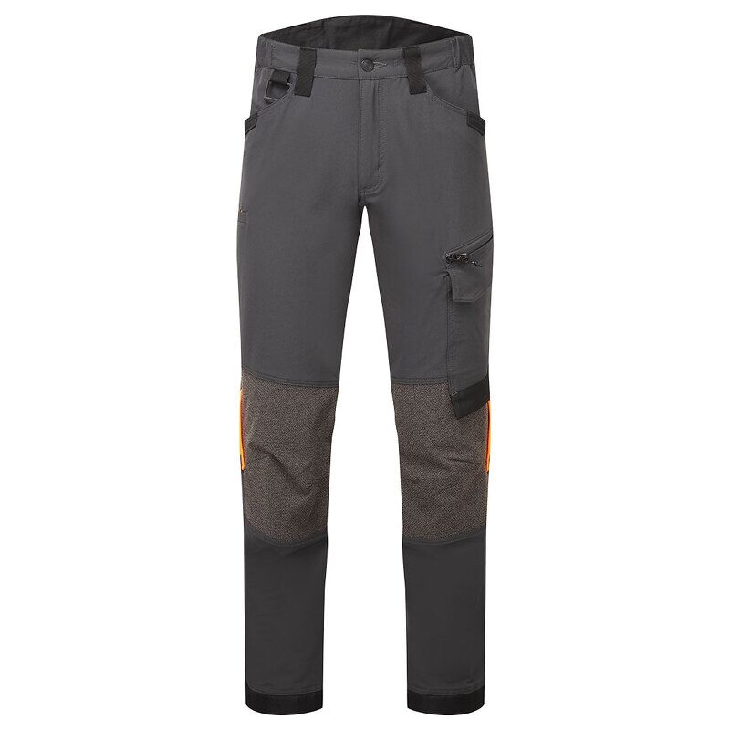 Portwest EV4 Stretch Work Trousers (Metal Grey / 36 / Tall Fit)
