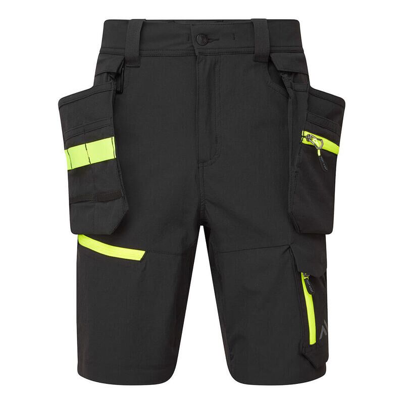 Portwest EV4 Lightweight Detachable Holster Shorts (Black / 30 / Regular Fit)