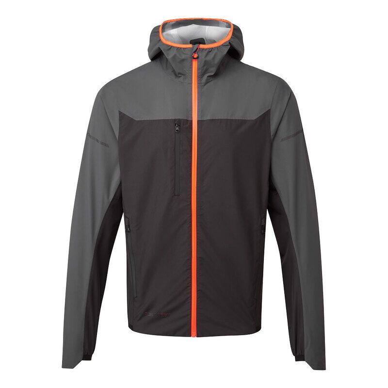 Portwest EV4 Packable Waterproof Jacket (Metal Grey / XL / Regular Fit)