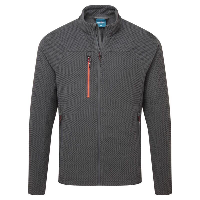 Portwest EV4 Textured Fleece (Metal Grey / XXL / Regular Fit)