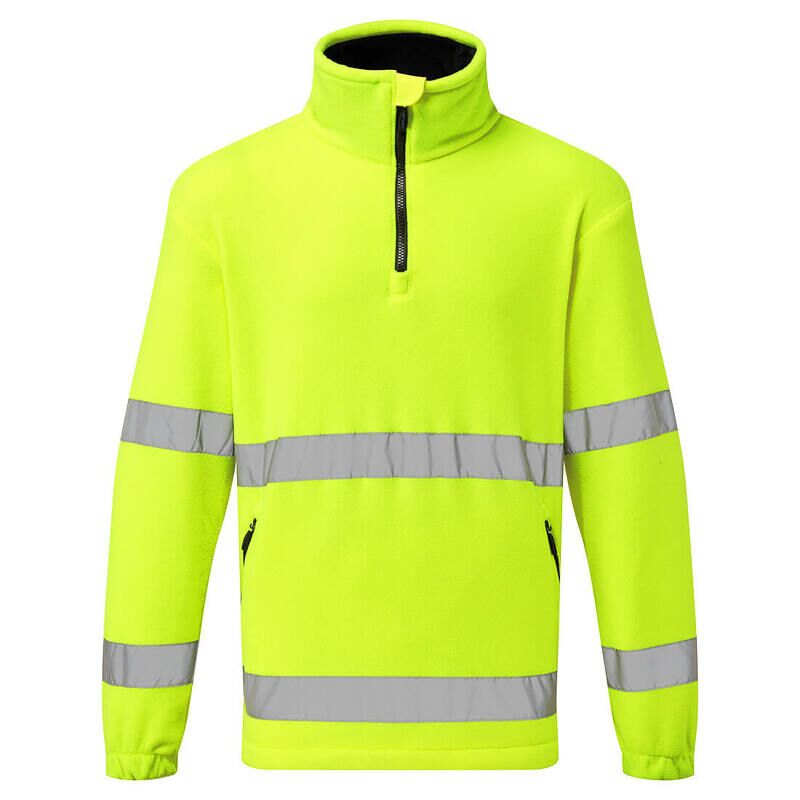 Portwest Hi-Vis 1/2 Zip Fleece (Yellow / XXXL / R)