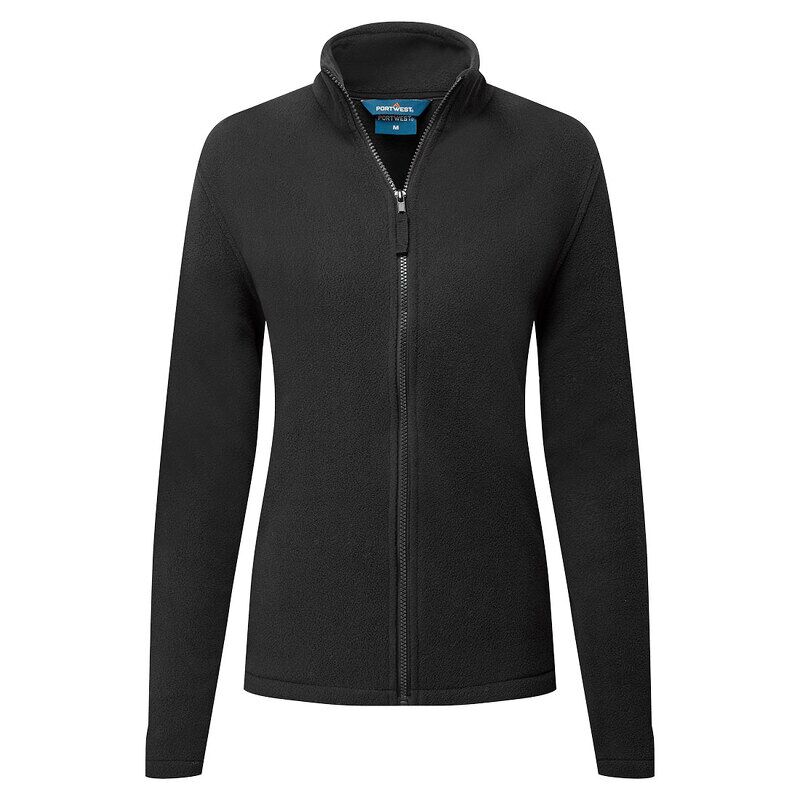 Portwest Womens Eco Fleece (Black / M / Regular Fit)
