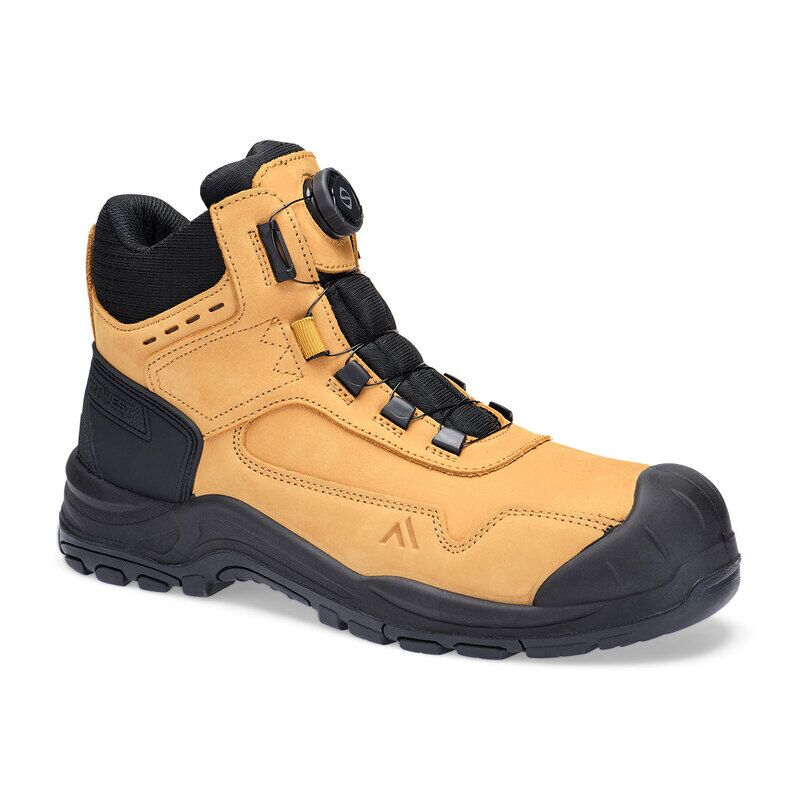 Portwest Steel Nubuck Ankle Boot S3 HRO SR FO SC (Wheat / 43 / Regular Fit)