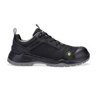 Portwest Composite Mesh Low Shoes S3S ESD SR FO (Black/Grey / 44)