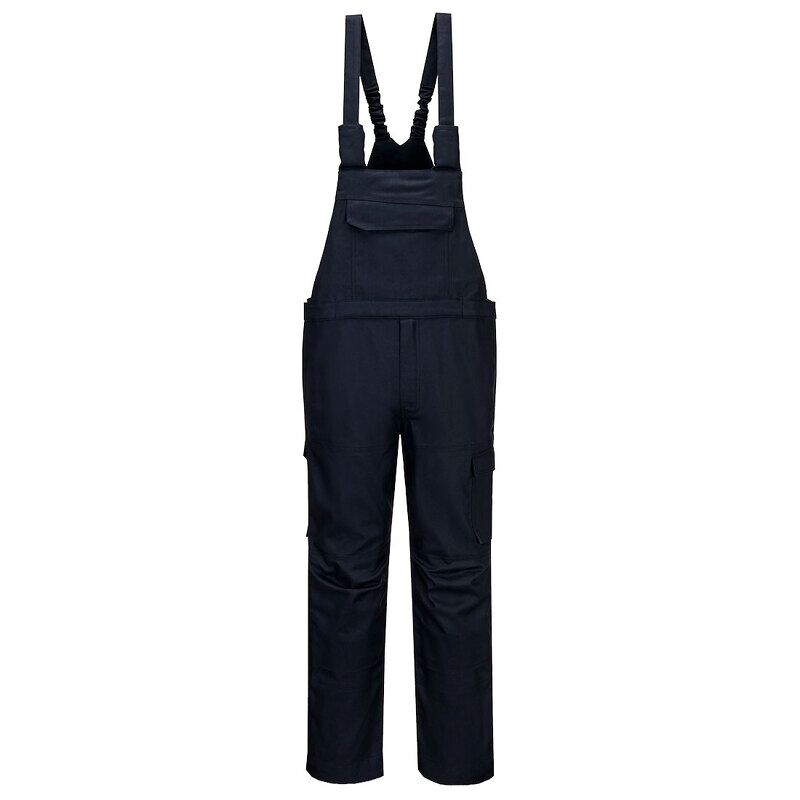 Portwest Bizflame Industry Bib and Brace (Navy / 5XL / Regular Fit)