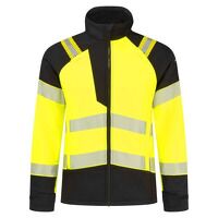 Portwest PW3 Modaflame Softshell Hi-Vis Multi-Norm Flame Resistant Jacket (Yellow/Black / L / Regular Fit)