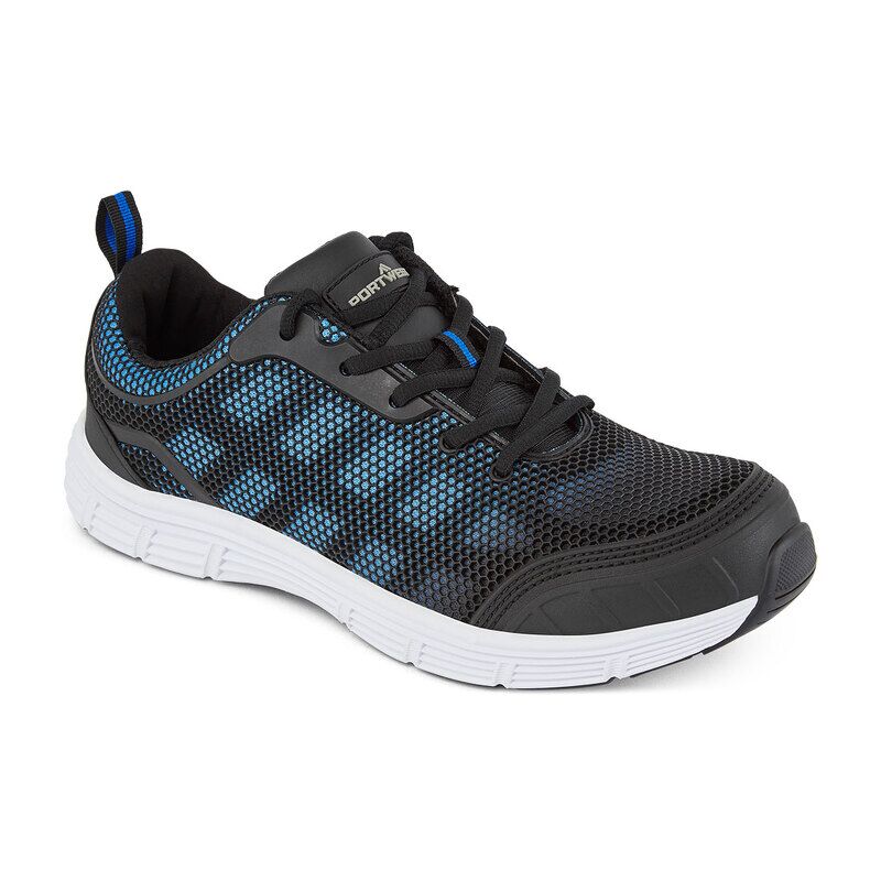 Portwest Steelite Tove Trainers S1P (Black/Blue / 39 / Regular Fit)