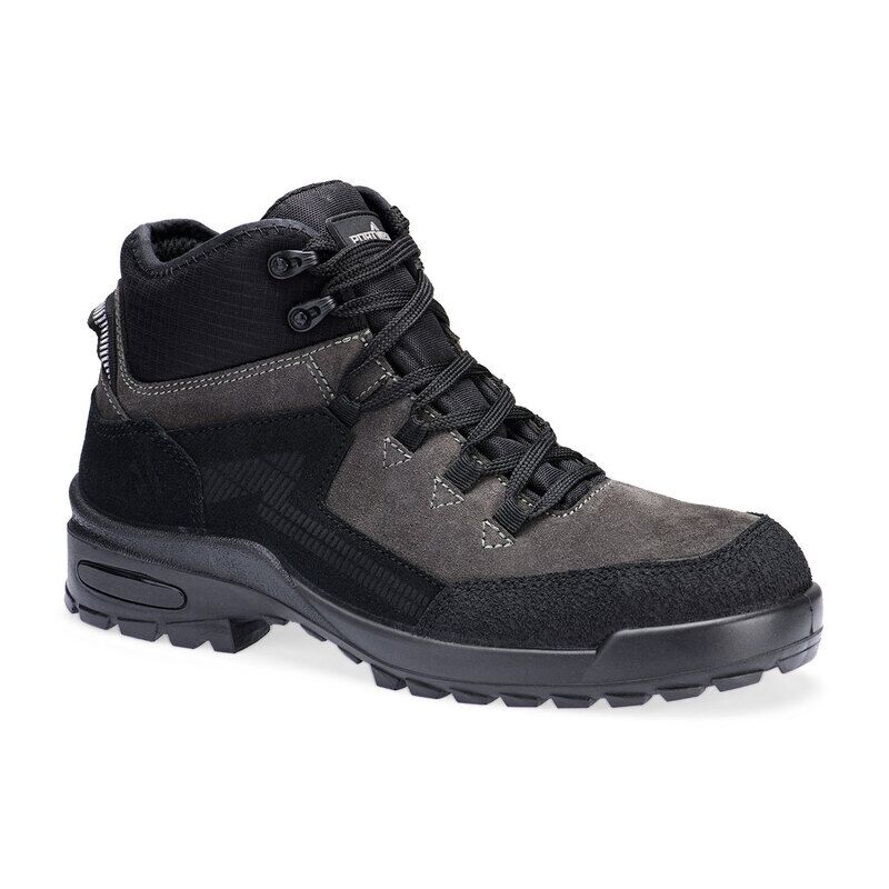 Portwest Steel Suede Ankle Boot S3L CI FO SR (Black/Grey / 41)