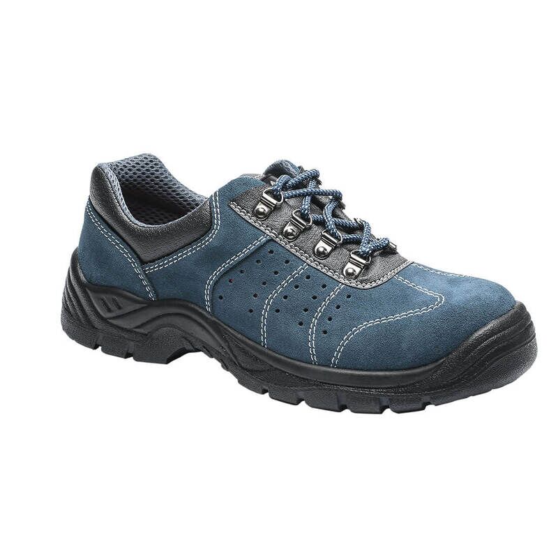 Portwest Steelite Perforated Shoes S1P (Blue / 44 / Regular Fit)