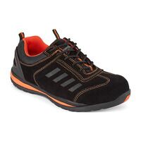 Portwest Steelite Lusum Safety Trainers S1P HRO (Orange / 40 / Regular Fit)