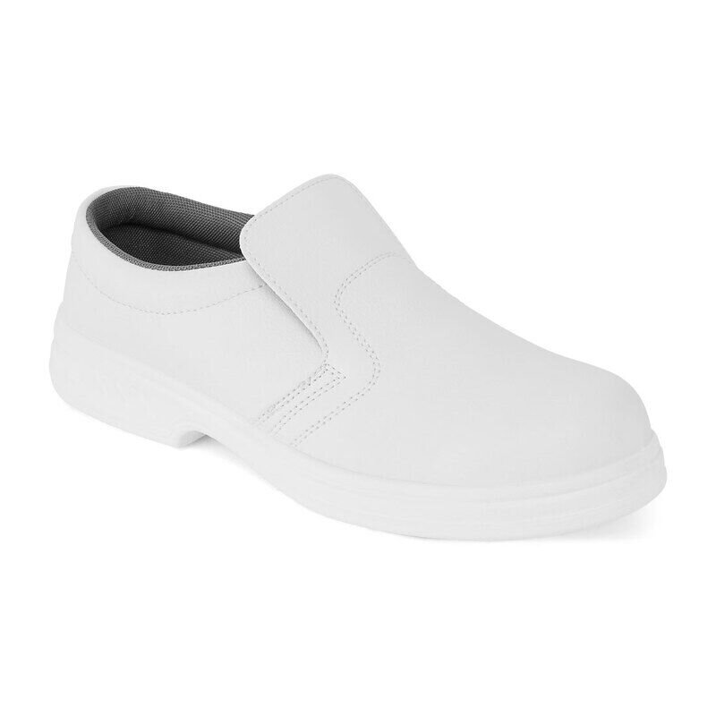 Portwest Occupational Slip On Shoe O2 (White / 37 / Regular Fit)