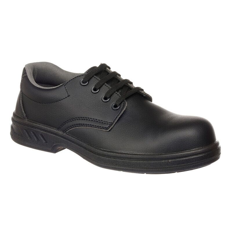 Portwest Steelite Laced Safety Shoes S2 (Black / 49 / Regular Fit)