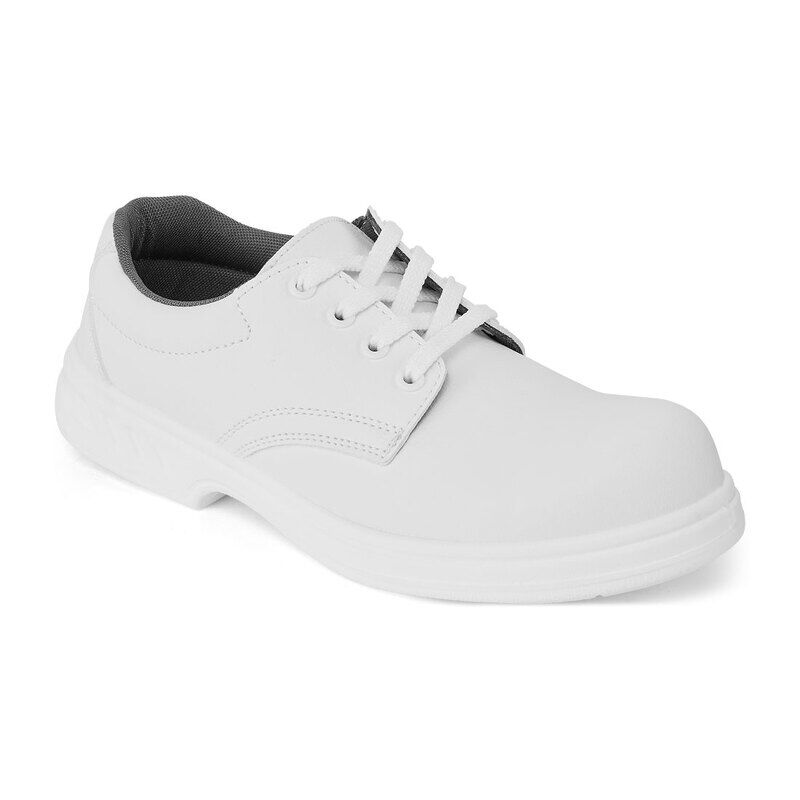Portwest Steelite Laced Safety Shoes S2 (White / 40 / Regular Fit)