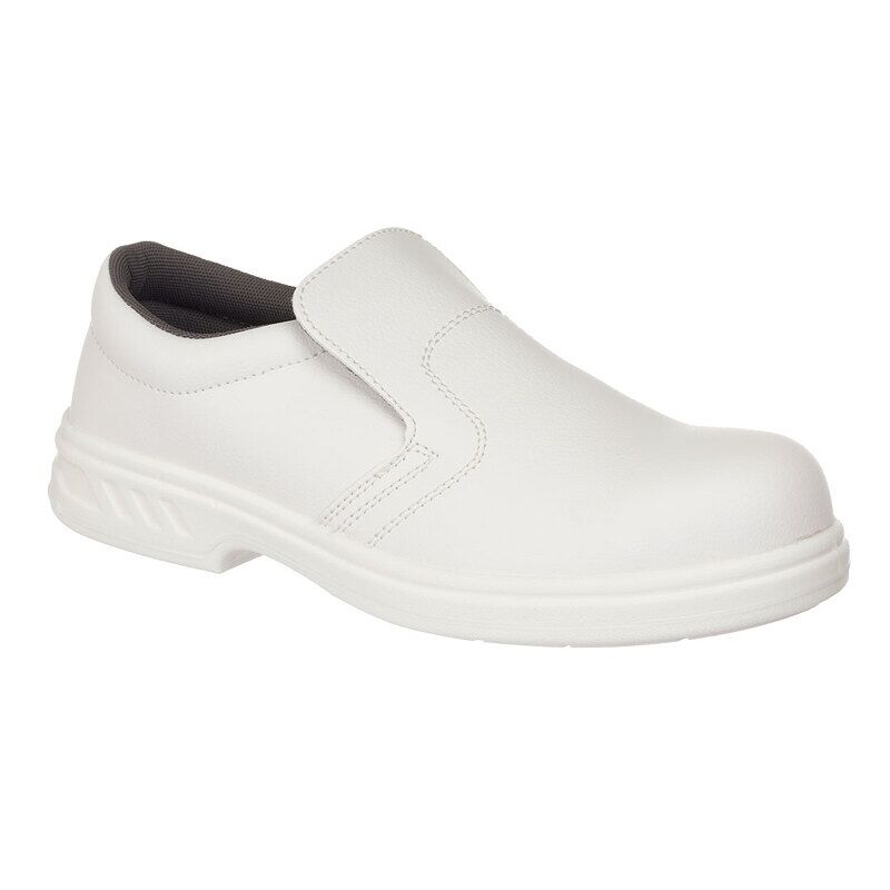 Portwest Steelite Slip On Safety Shoes S2 (White / 36 / Regular Fit)