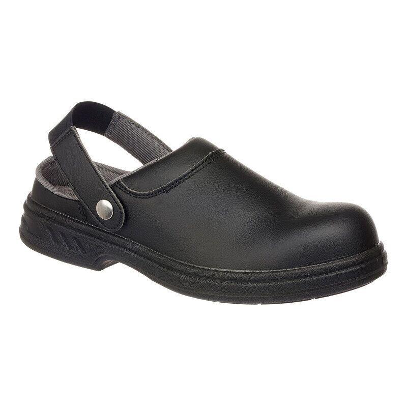 Portwest Steelite Safety Clogs SB (Black / 49 / Regular Fit)