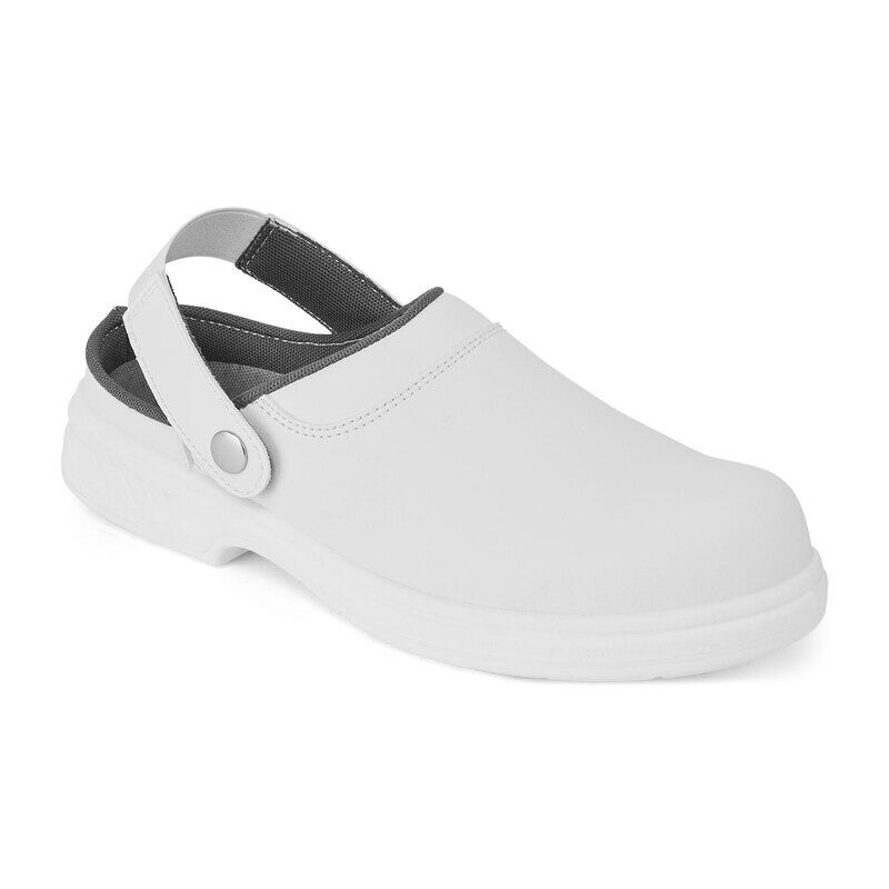 Portwest Steelite Safety Clogs SB (White / 39 / Regular Fit)