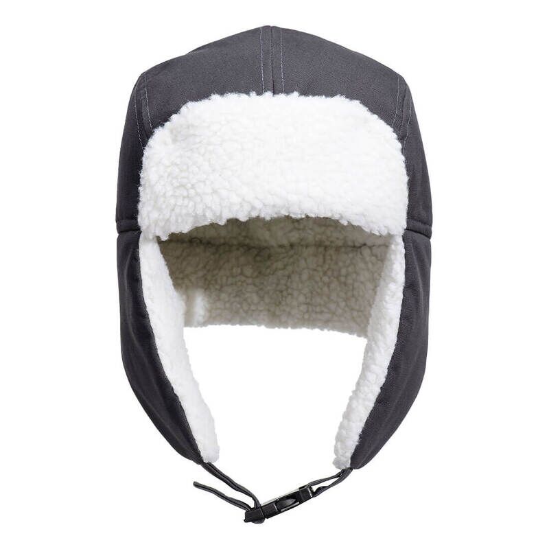 Portwest Sherpa Lined Trapper Hat (Metal Grey / Regular Fit)