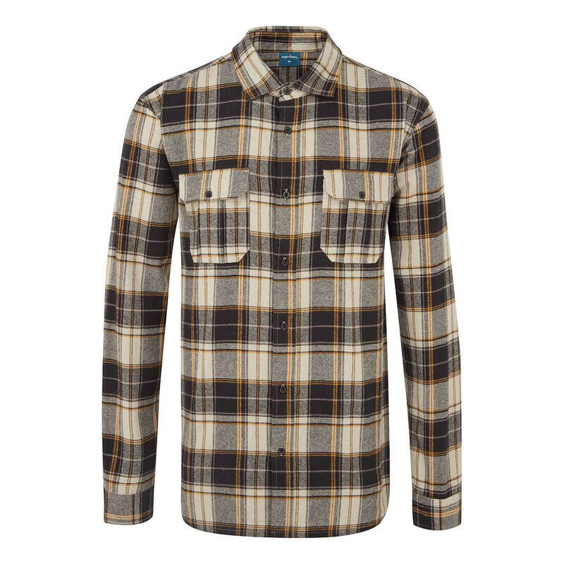 Portwest KA3 Check Shirt (Black / S / Regular Fit)