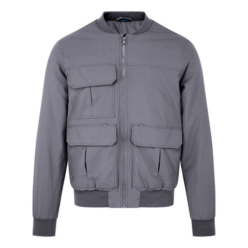 Portwest KA3 Bomber Jacket (Zoom Grey / XL / Regular Fit)