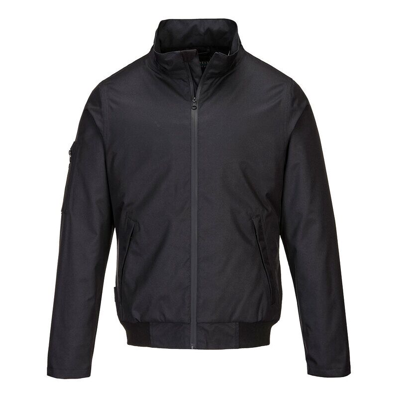 Portwest KX3 Bomber Jacket  (Black / M / Regular Fit)