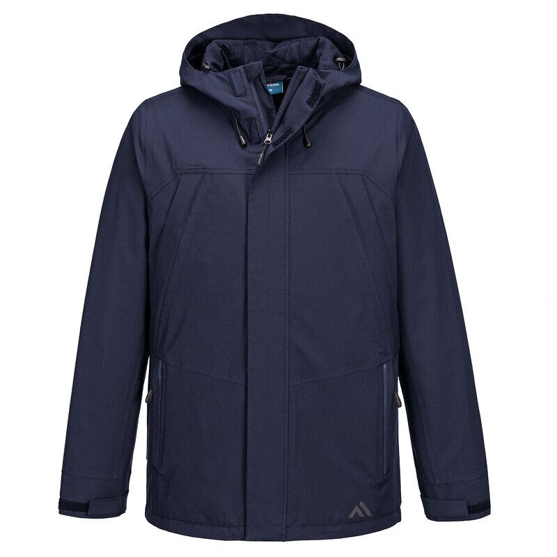 Portwest KX3 Sport Rain Jacket (Navy / M / Regular Fit)