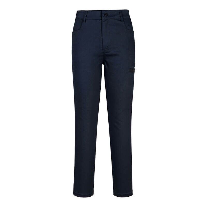 Portwest KX3 Womens Flexi Work Trousers (Navy / 38 / Regular Fit)