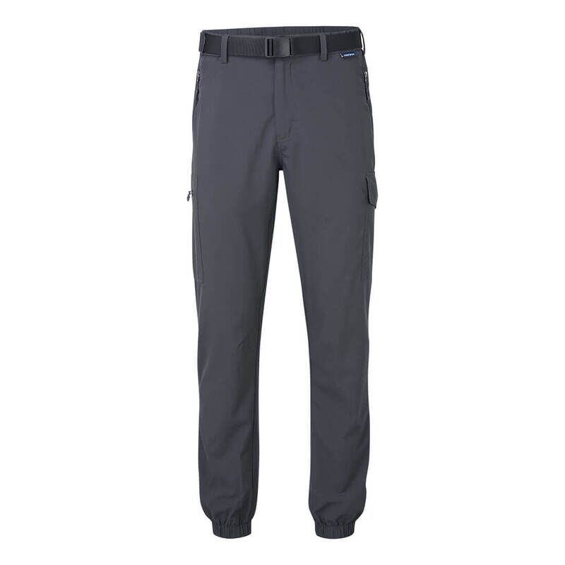 Portwest Stretch Lightweight Cuffed Trousers (Metal Grey / 44 / Regular Fit)
