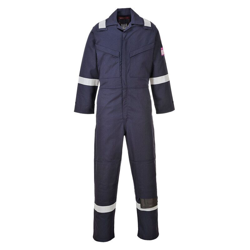 Portwest Modaflame Coverall (Navy / XL / Regular Fit)