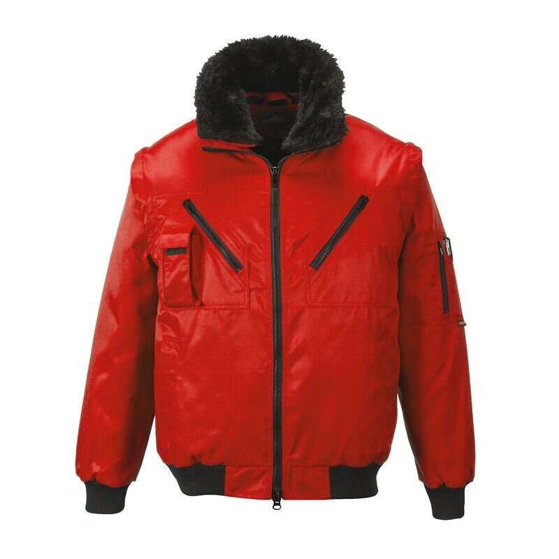 Portwest Pilot Jacket (Red / XXXL / Regular Fit)
