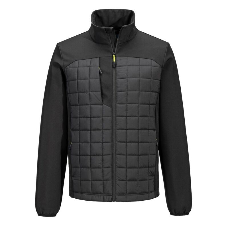 Portwest PW3 Hybrid Jacket (Black / L / Regular Fit)