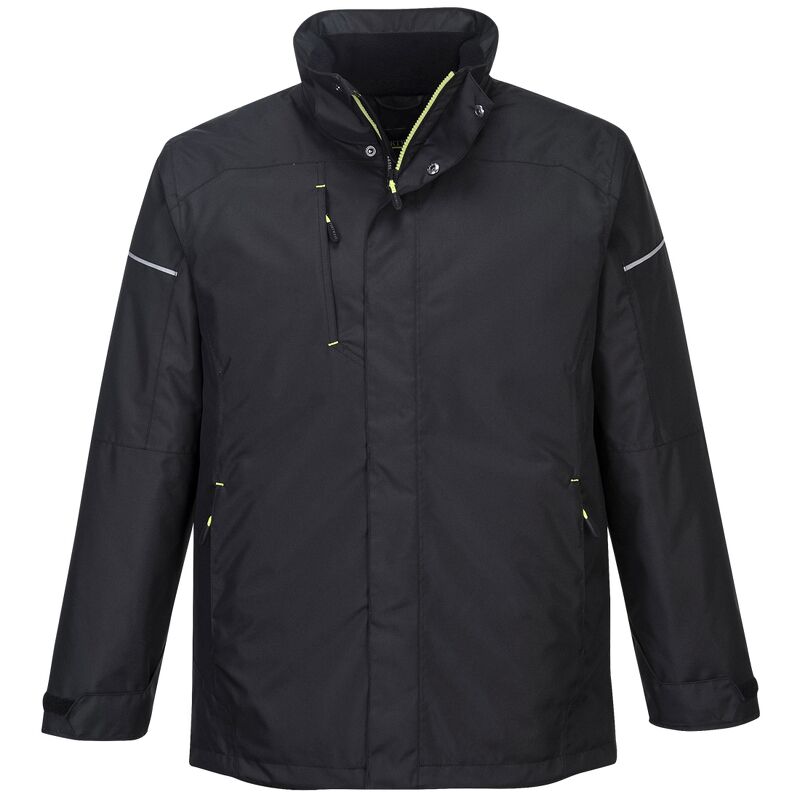 Portwest PW3 Winter Jacket (Black / XXXL / Regular Fit)
