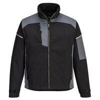 Portwest PW3 Softshell Jacket (3 Layers) (Black/Zoom Grey / XL / Regular Fit)