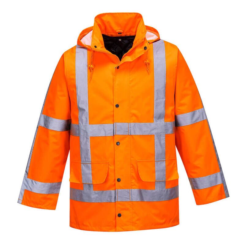 Portwest RWS Hi-Vis Winter Traffic Jacket (Orange / XXXL / Regular Fit)