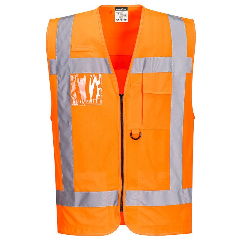 Portwest RWS Hi-Vis Executive Vest (Orange / XL / Regular Fit)