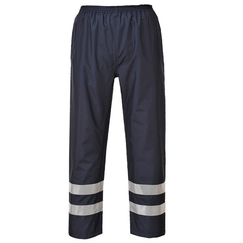 Portwest Iona Lite Rain Trousers (Navy / M / Regular Fit)